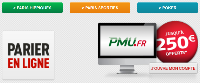 pmu 250 euros offerts